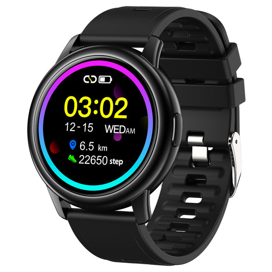 Jam tangan smartwatch pria dengan desain modern dan stylish