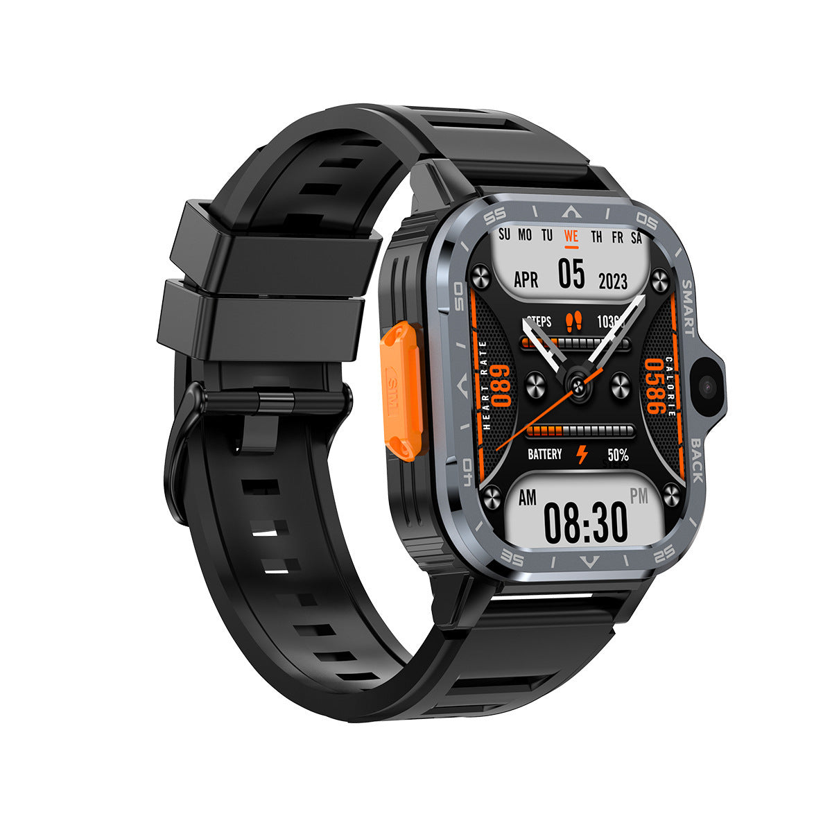 Jam tangan smartwatch pria dengan koneksi internet