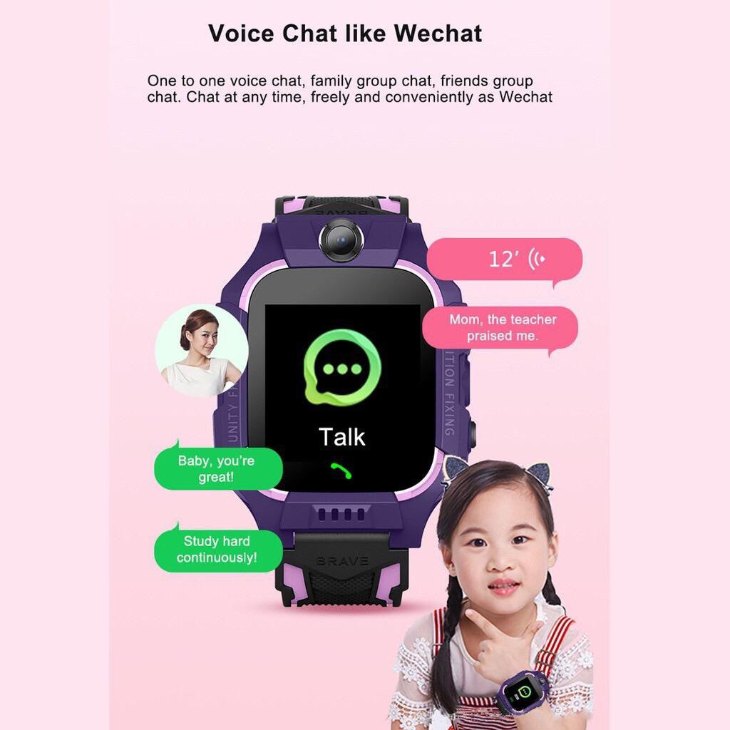 Kamera jarak jauh di smartwatch anak untuk foto momen