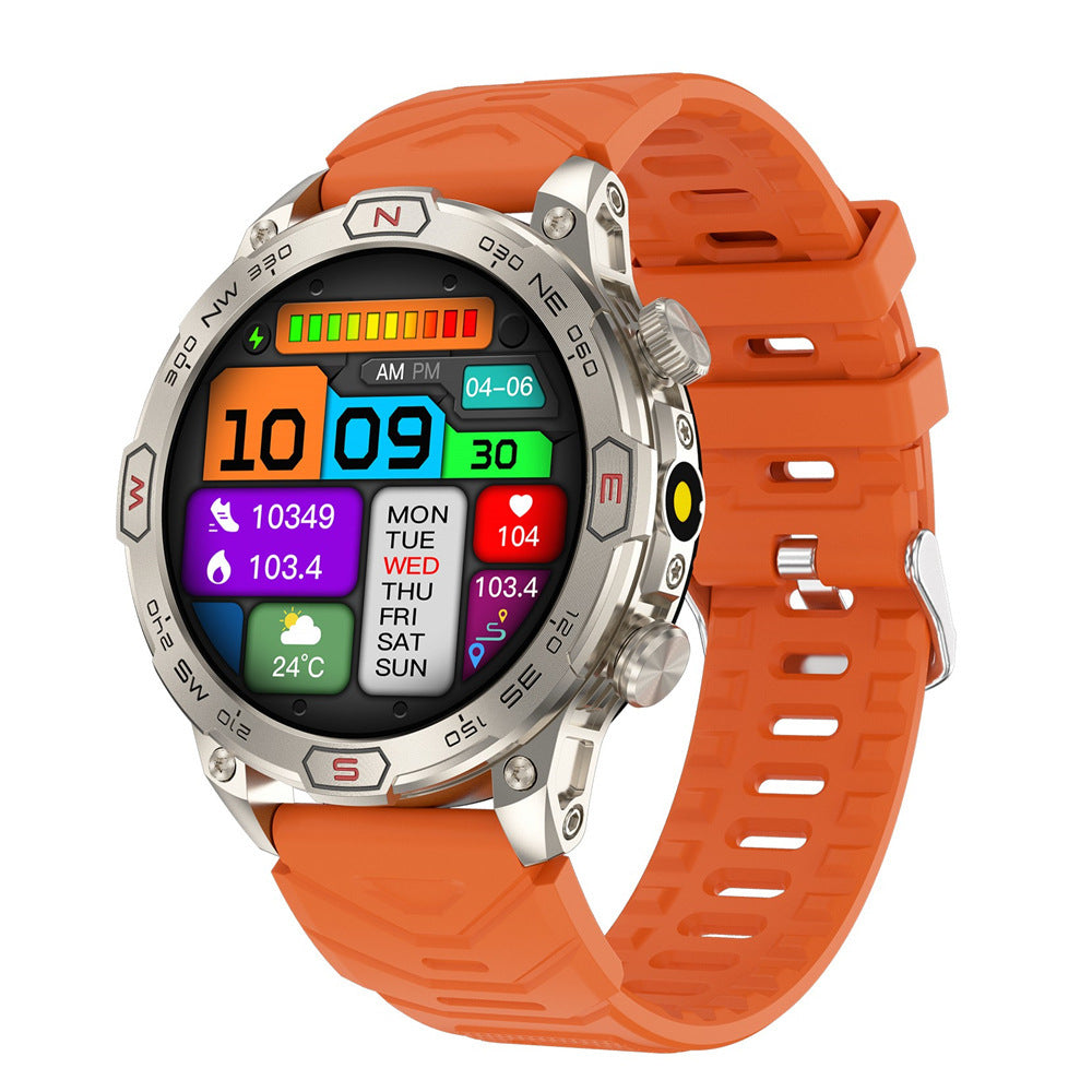 Magnetic charging smartwatch outdoor tahan cuaca