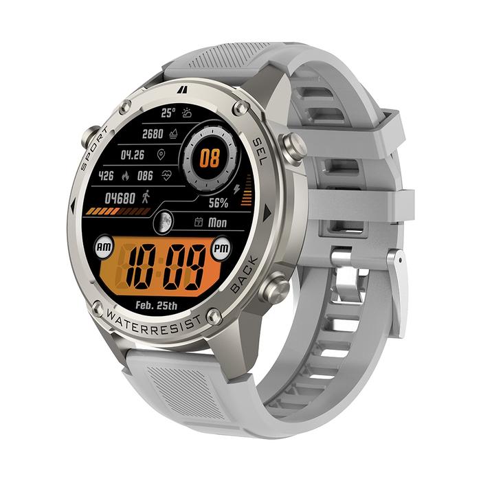 SKMEI Smartwatch DM56 dengan GPS dan kompas terintegrasi untuk navigasi outdoor