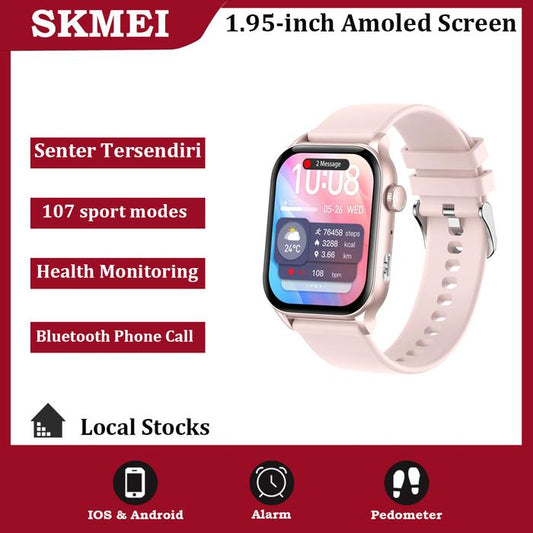 Skmei Smartwatch Wanita Elegan Layar LED dan Tahan Air