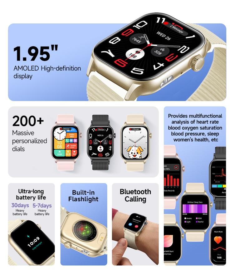 Skmei Smartwatch Wanita, Monitor Oksigen Darah dan Fitness Tracker