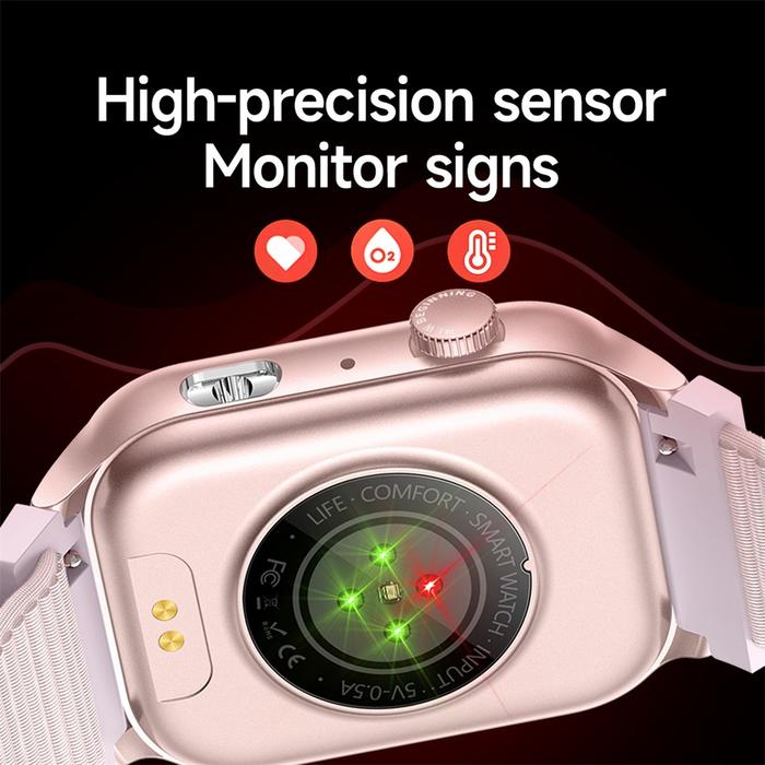 Skmei Smartwatch Wanita dengan Monitor Oksigen Darah dan Olahraga