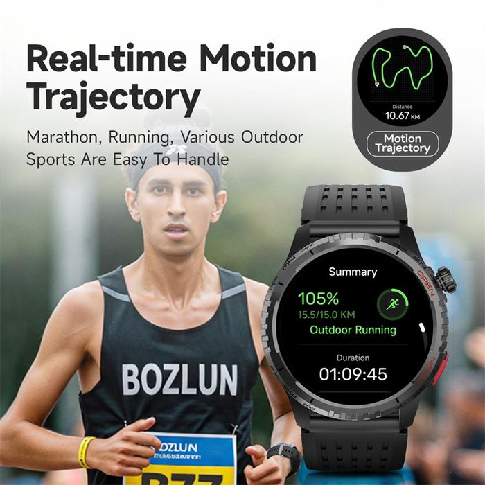 Skmei smartwatch pria dengan kompas digital