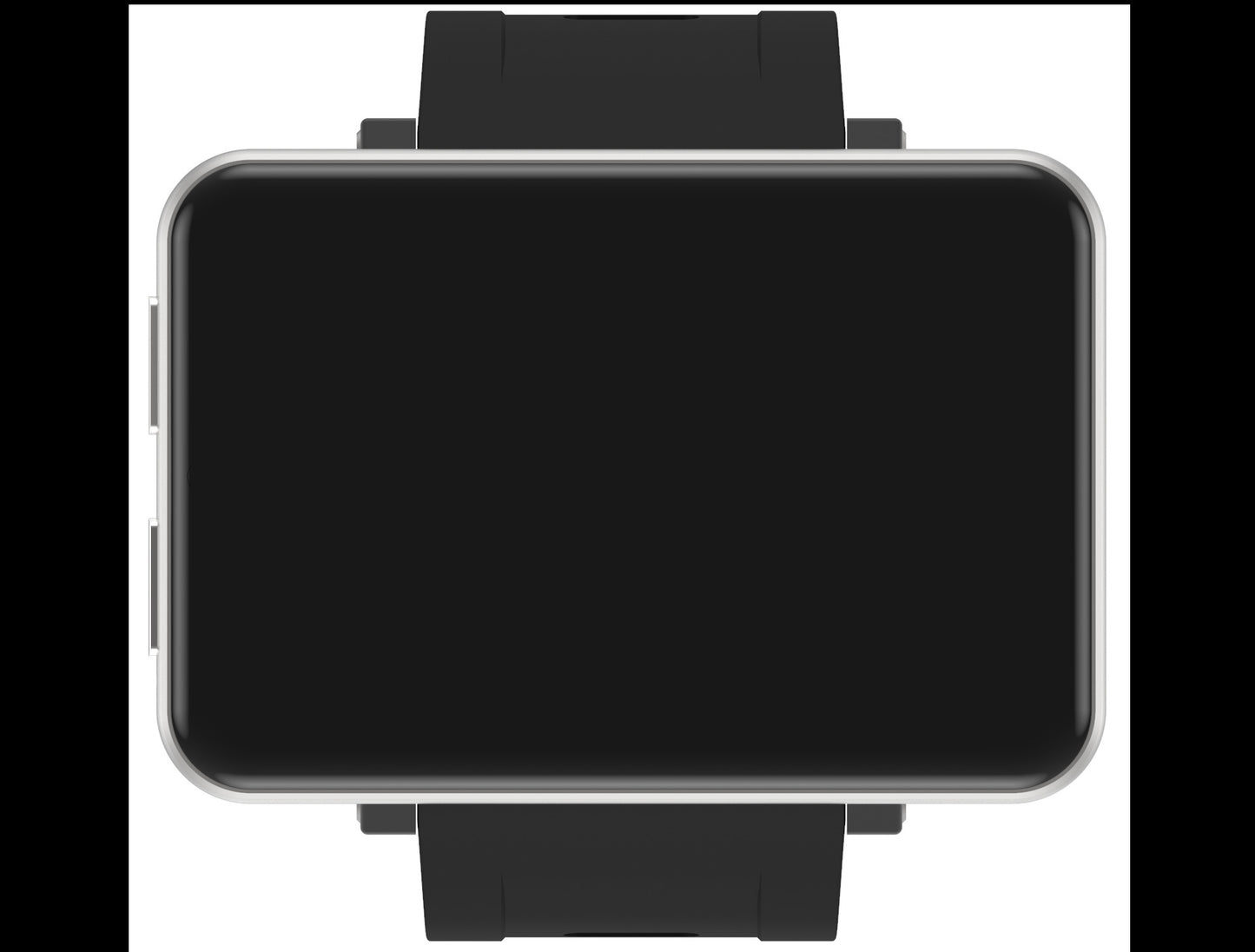 Smartwatch 9 Pro tampak depan menyala