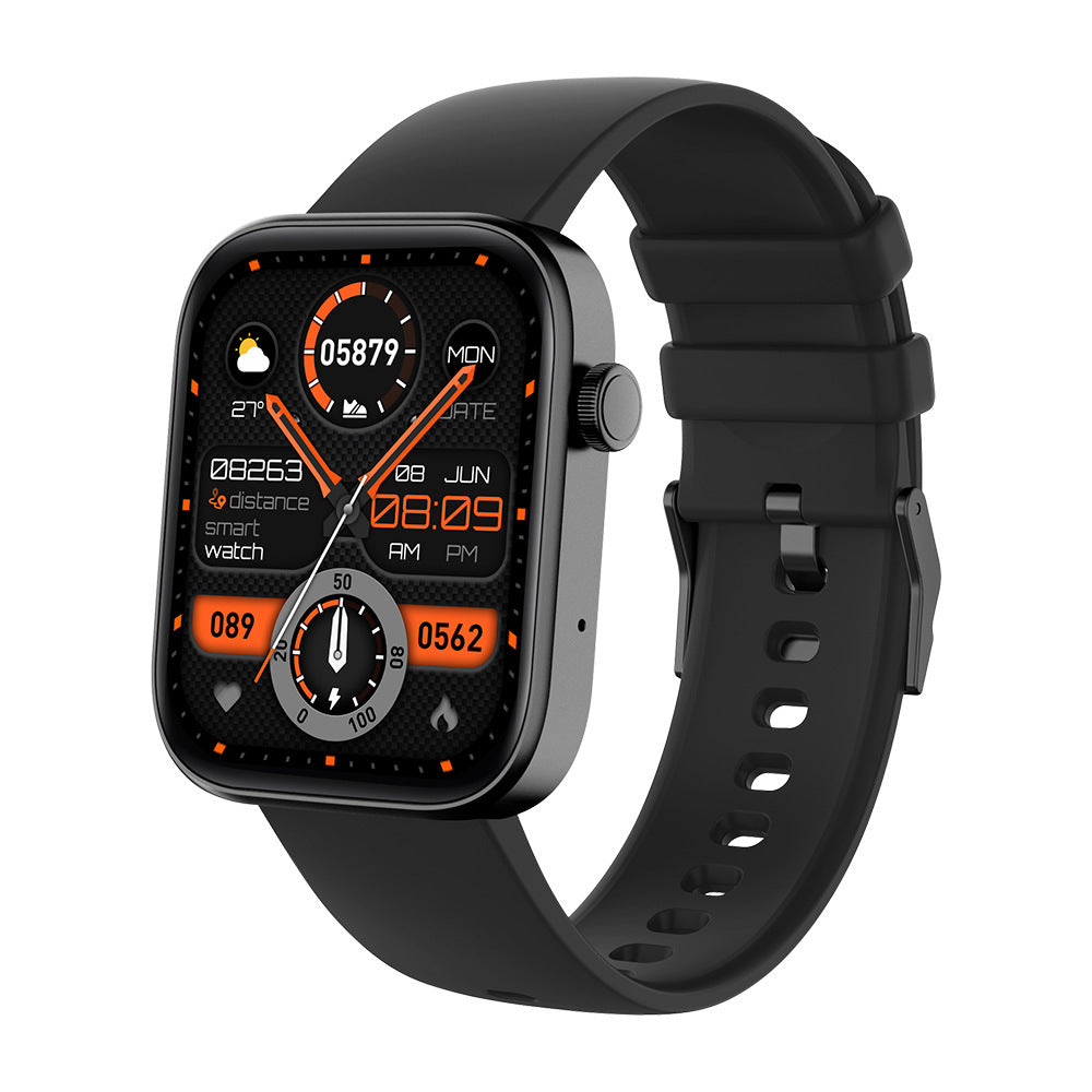 Smartwatch AMOLED modern dengan koneksi Bluetooth stabil
