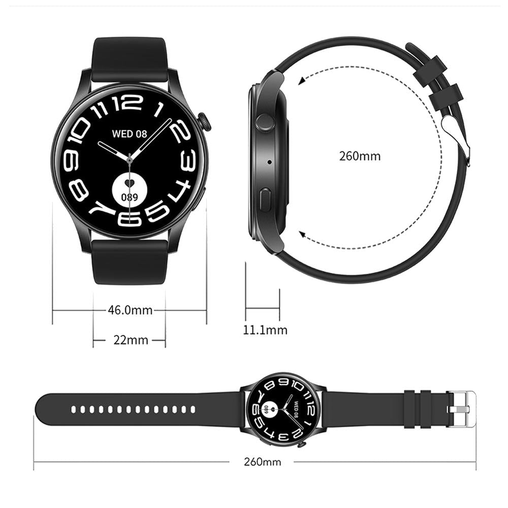 Smartwatch Olahraga dengan Monitor Detak Jantung dan SPO2