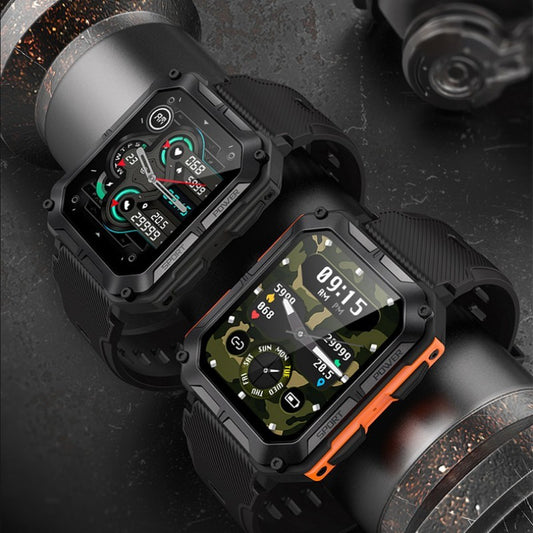 Smartwatch Outdoor dengan Bluetooth call untuk komunikasi praktis saat berolahraga