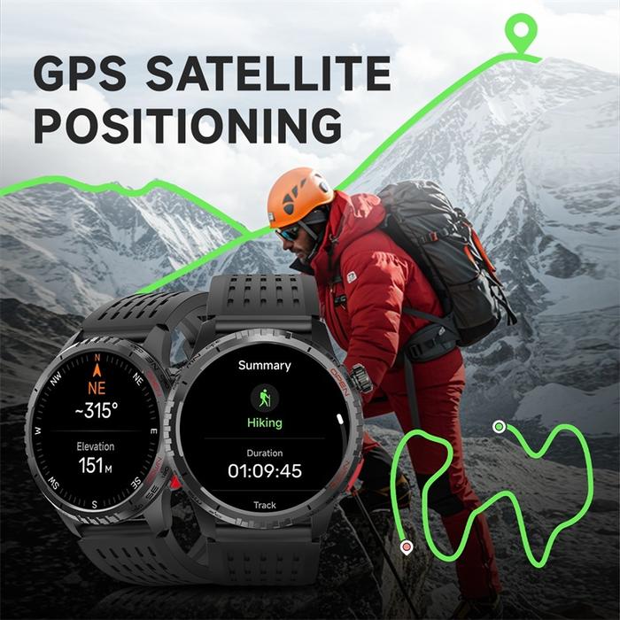 Smartwatch Skmei dengan pelacak jalur hiking