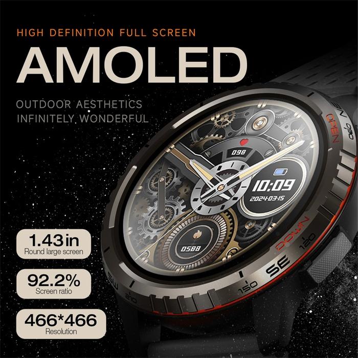 Smartwatch Skmei digunakan saat mendaki gunung