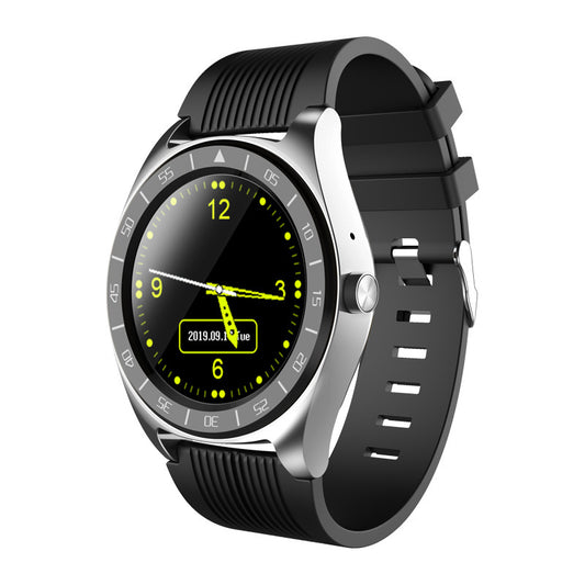 Smartwatch bulat dengan SIM card untuk panggilan langsung tanpa ponsel