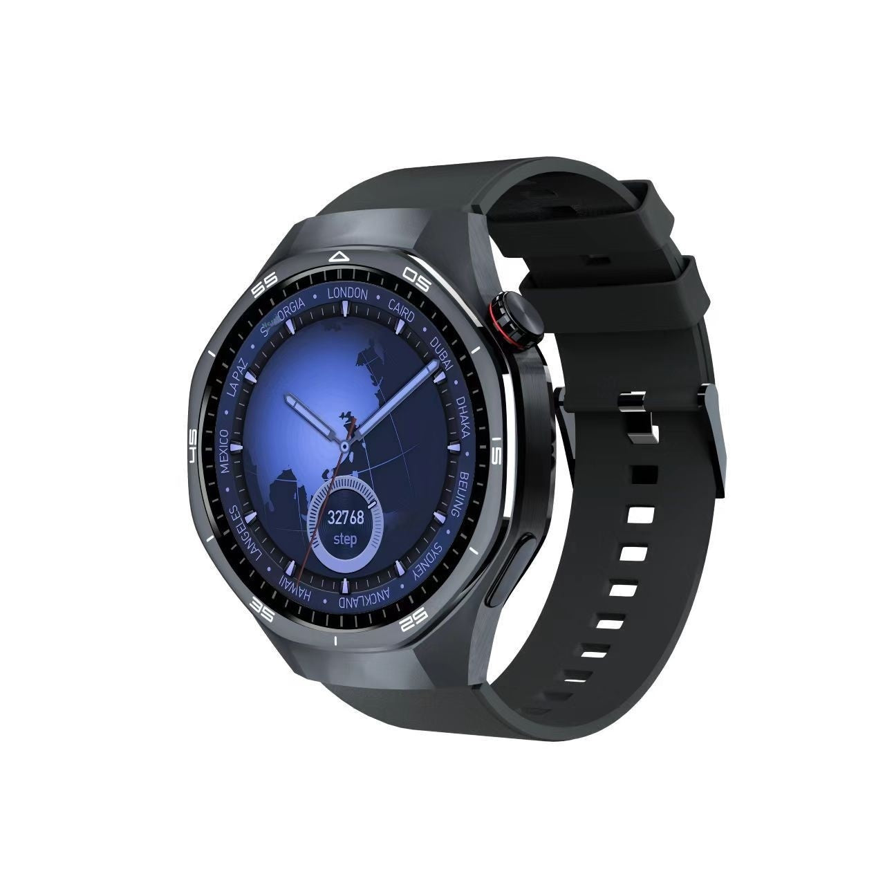 Smartwatch dengan fitur kebugaran otomatis dan konektivitas pintar