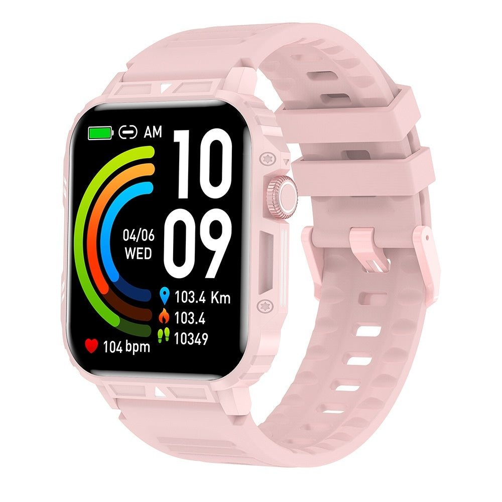 Smartwatch dengan koneksi cepat dan fitur penghitung langkah otomatis