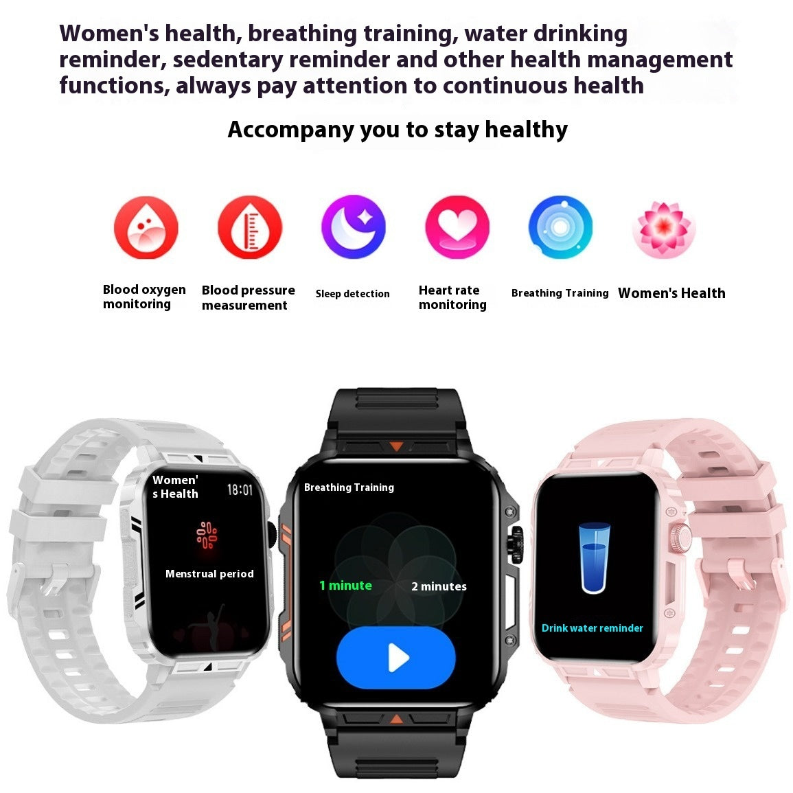 Smartwatch dengan konektivitas nirkabel untuk panggilan dan kebugaran