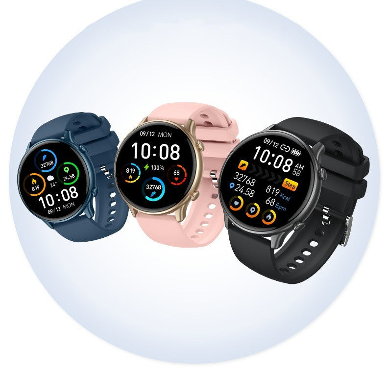 Smartwatch fashion dengan sensor detak jantung real-time