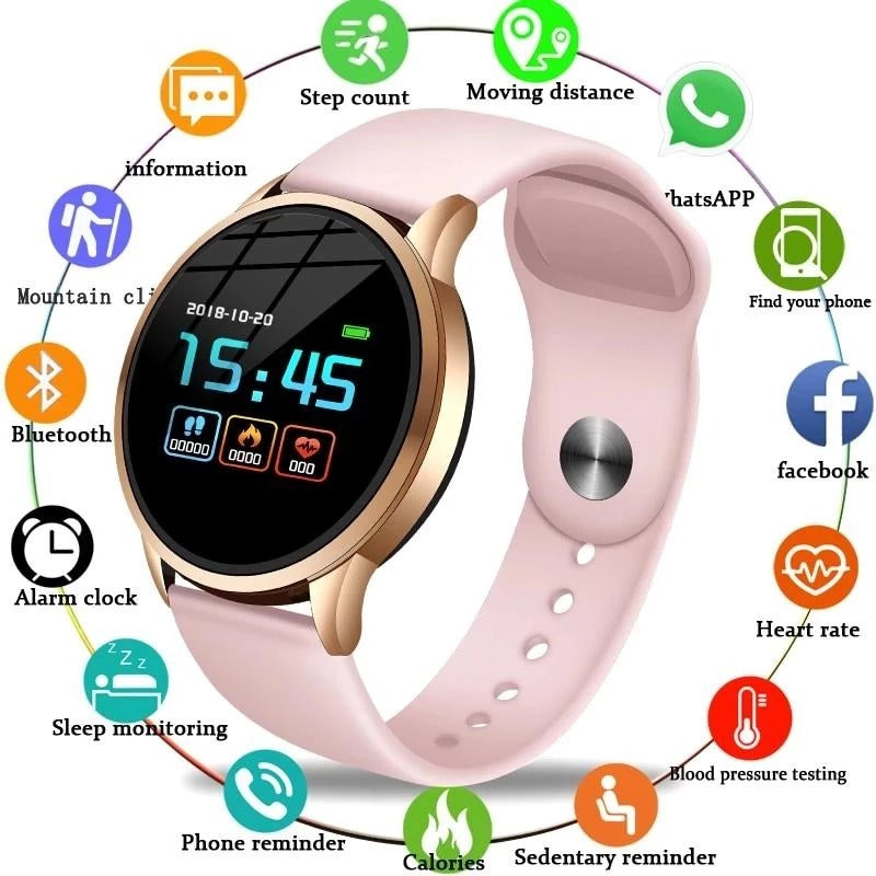 Smartwatch kesehatan dengan pelacakan kualitas tidur untuk tidur yang lebih baik