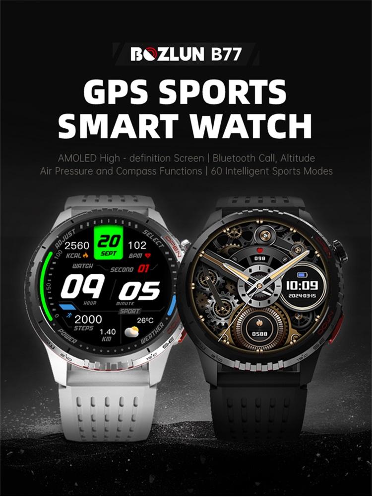 Smartwatch layar AMOLED untuk tampilan jernih