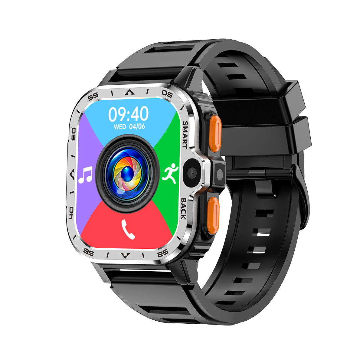 Smartwatch pria Android tahan air dan stylish