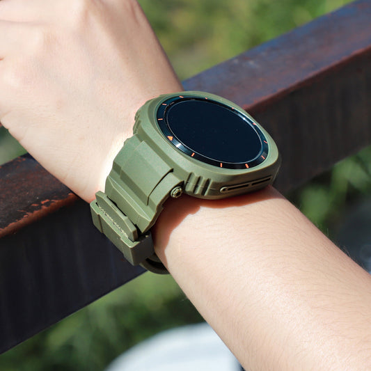 Smartwatch strap anti slip saat digunakan olahraga