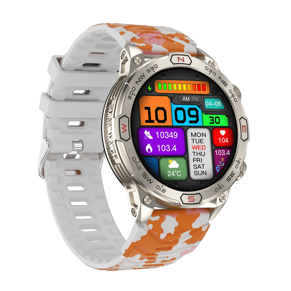 Smartwatch stylish untuk olahraga dan pemantauan kesehatan