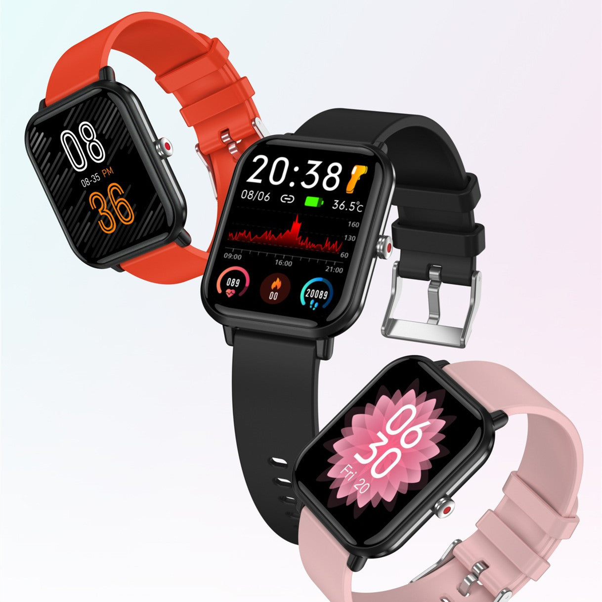 Smartwatch wanita 1 jutaan layar sentuh elegan