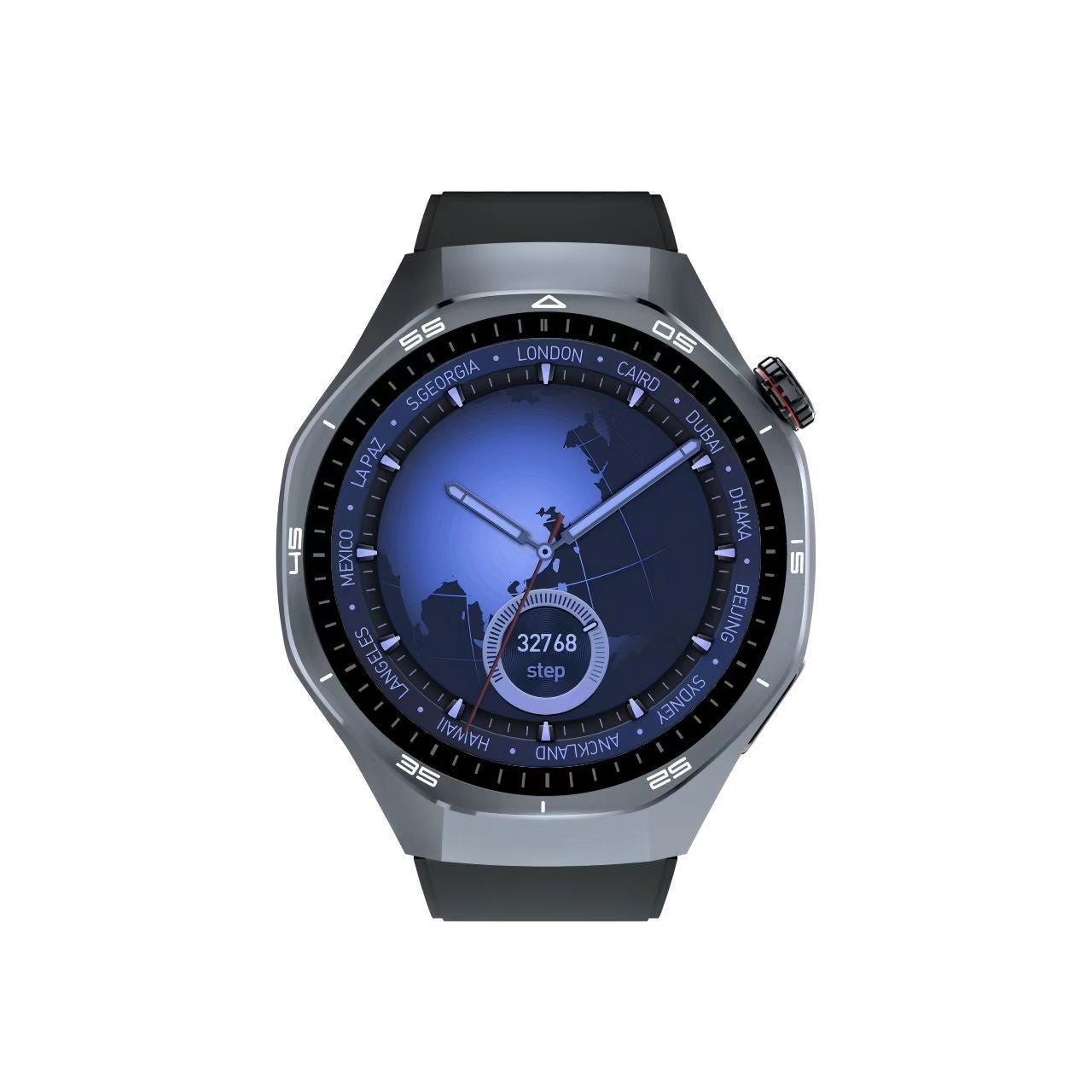 Smartwatch yang mendukung panggilan dan pemantauan vital tubuh