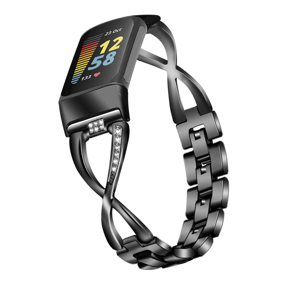 Tali jam smartwatch dengan tampilan glamor dan nyaman dipakai