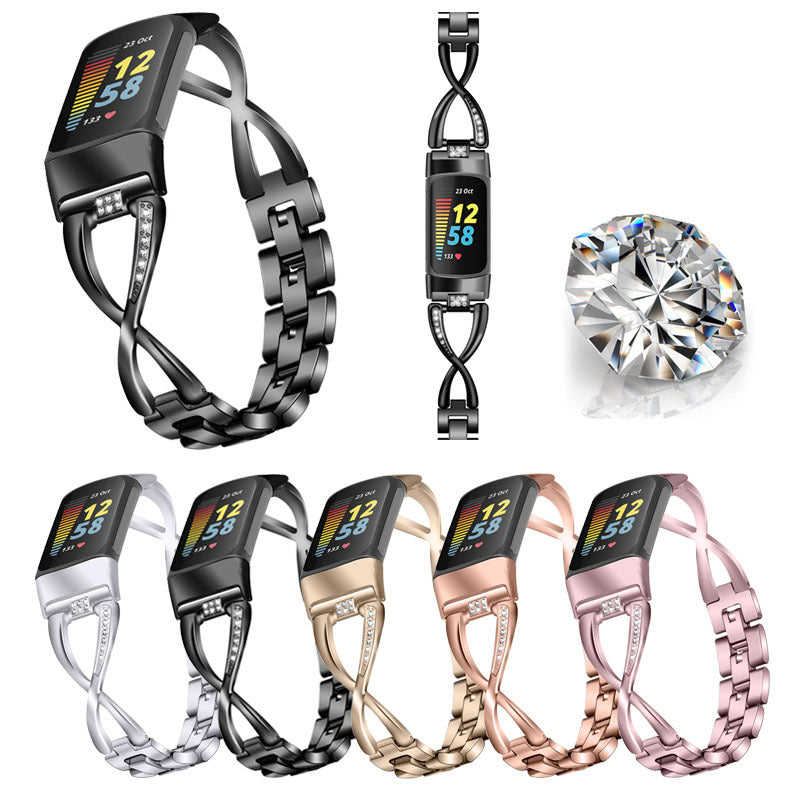Tali jam smartwatch mewah dengan desain stylish untuk acara formal