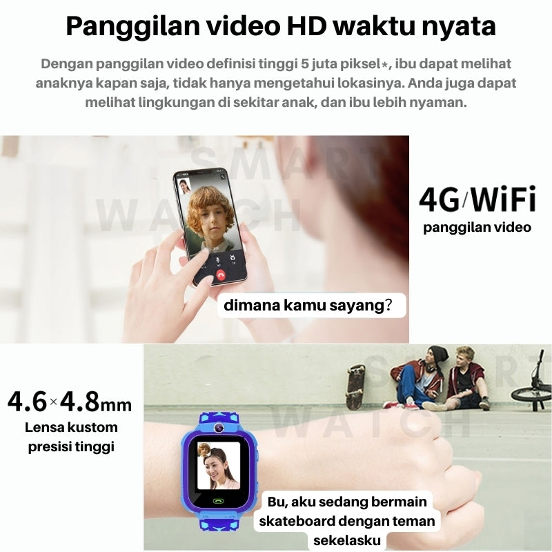 jam tangan anak dengan GPS dan foto jarak jauh