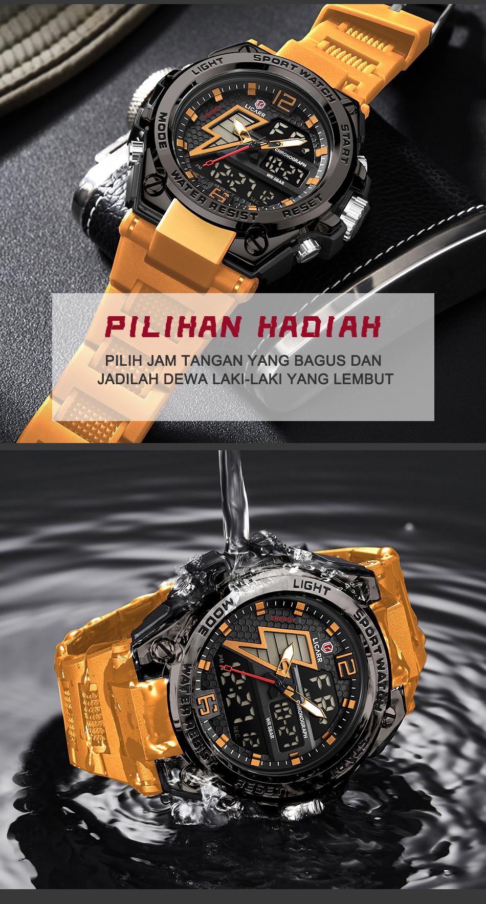 jam tangan pria anti air cocok untuk aktivitas luar ruangan