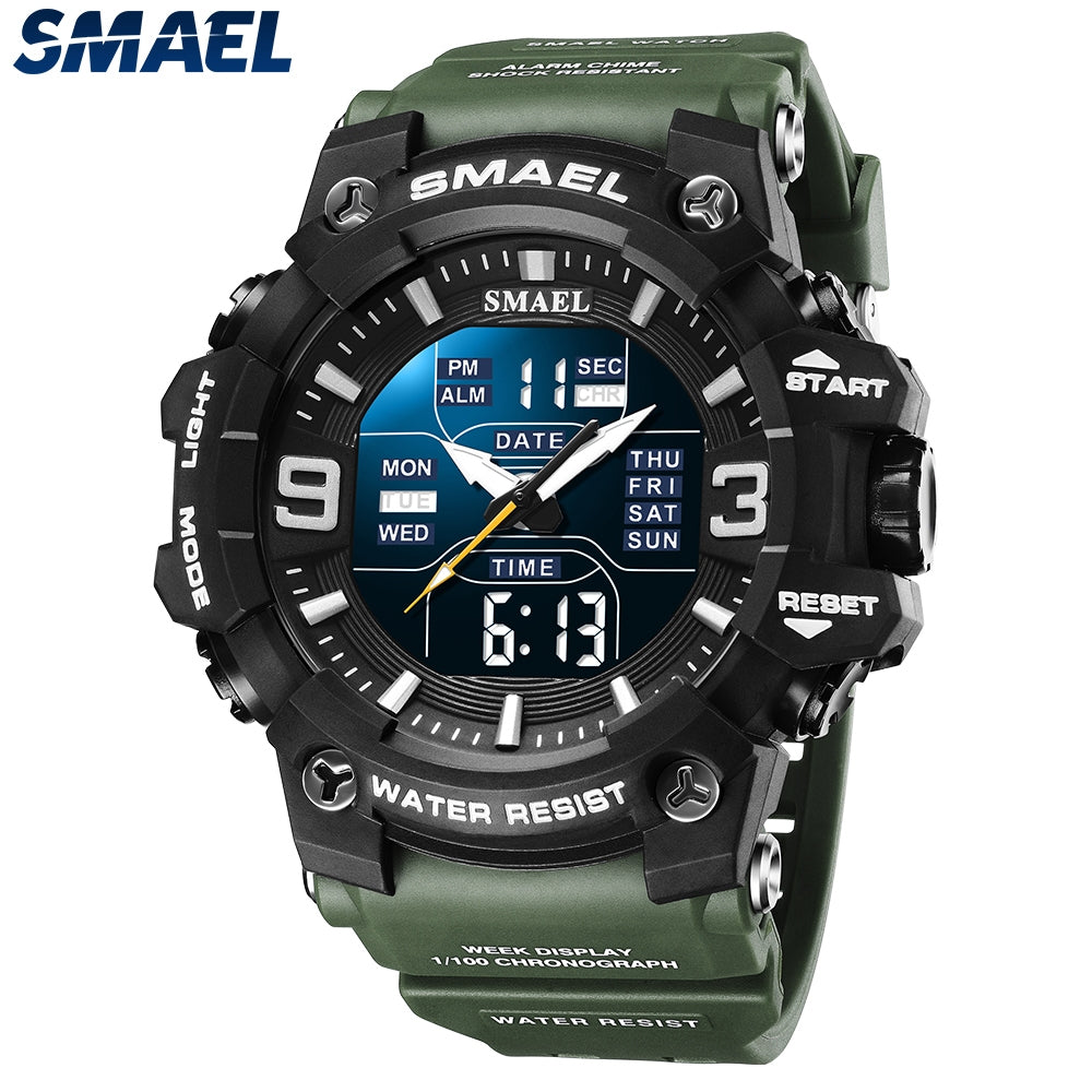 jam tangan pria anti air desain militer untuk pria aktif