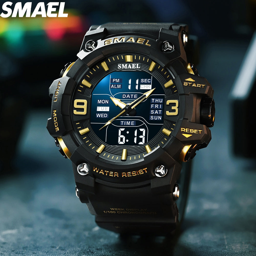 jam tangan pria anti air tahan guncangan untuk aktivitas outdoor