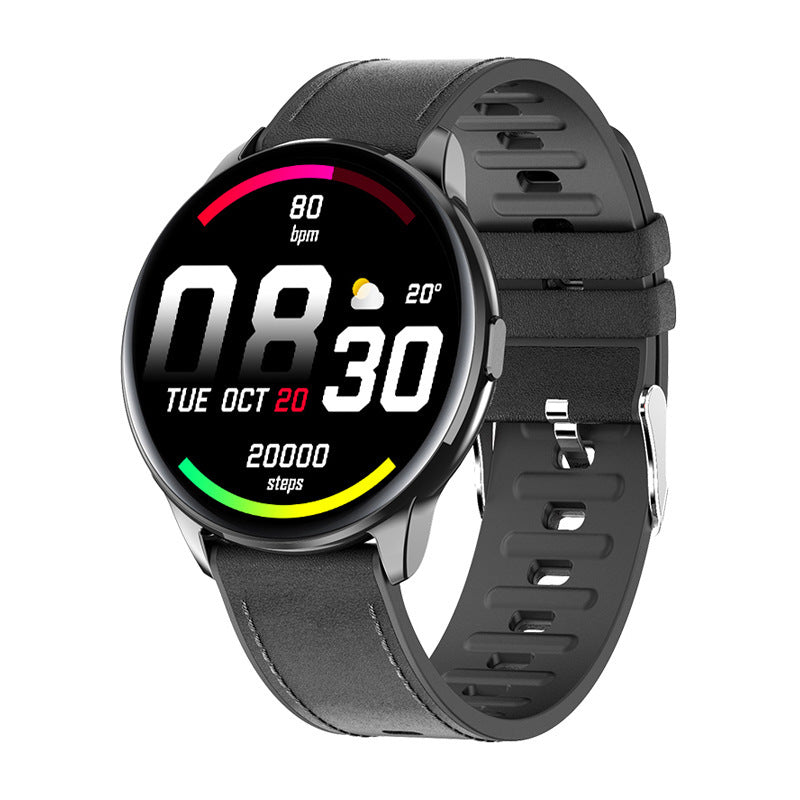 jam tangan smartwatch pria layar sentuh full