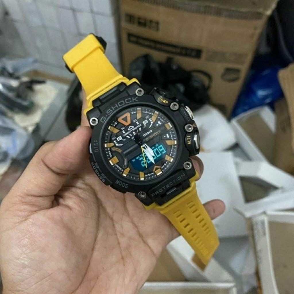 kemasan box jam tangan digital pria elegan dan eksklusif