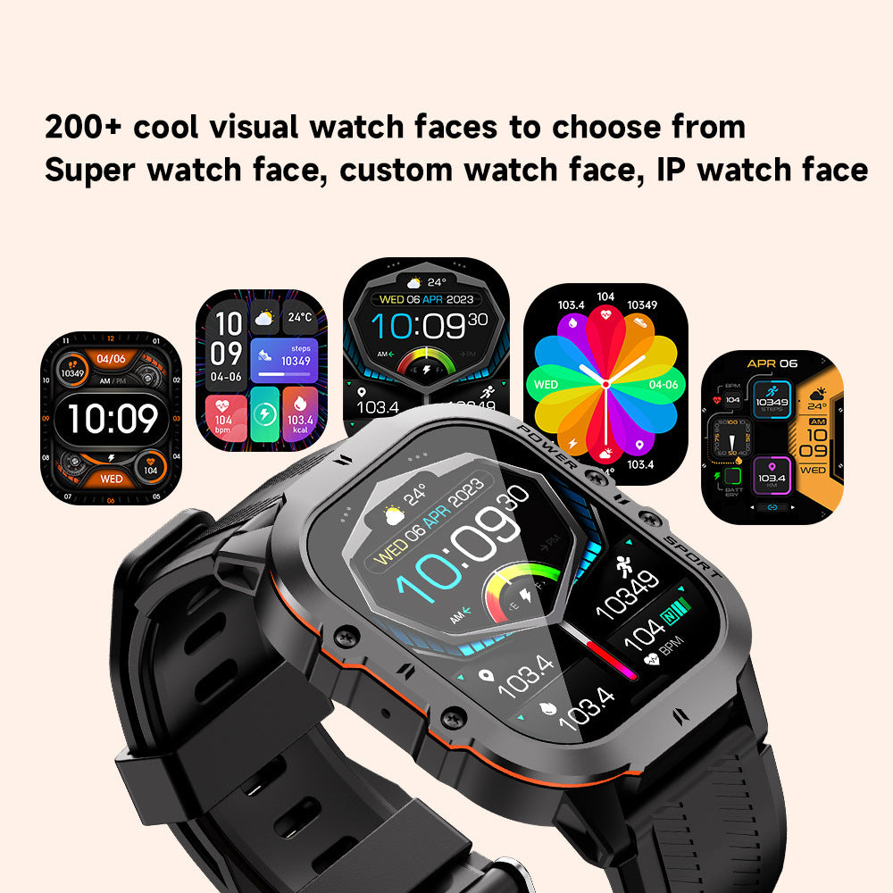 kontrol musik melalui smartwatch amoled