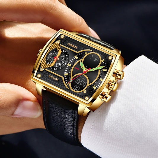 rekomendasi jam tangan pria sporty desain persegi elegan