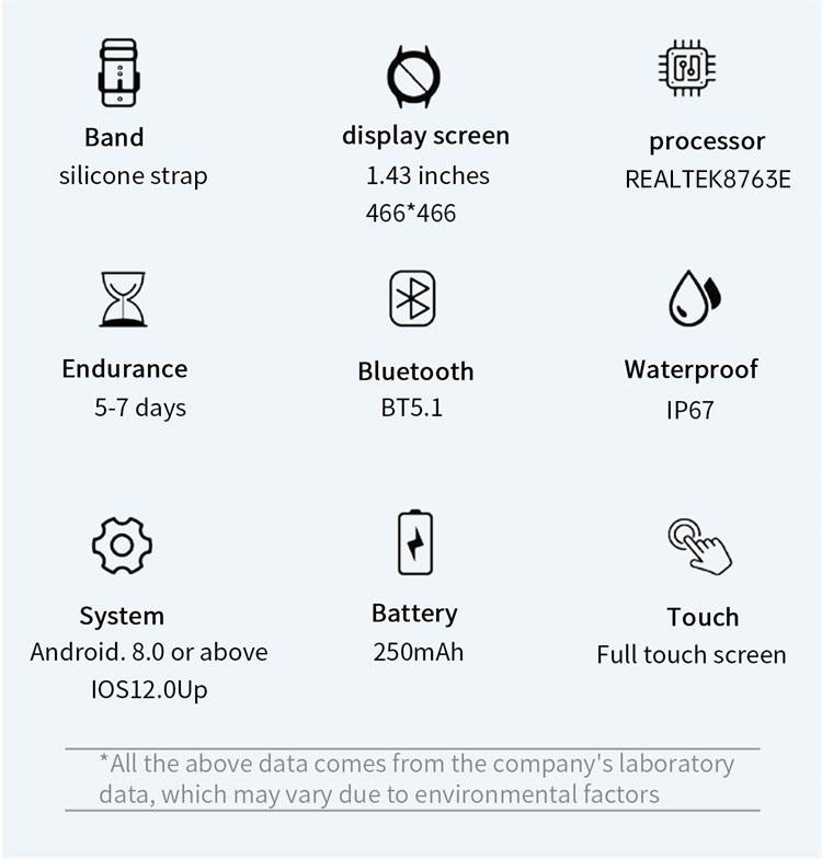 skmei smartwatch b510 dengan desain ergonomis