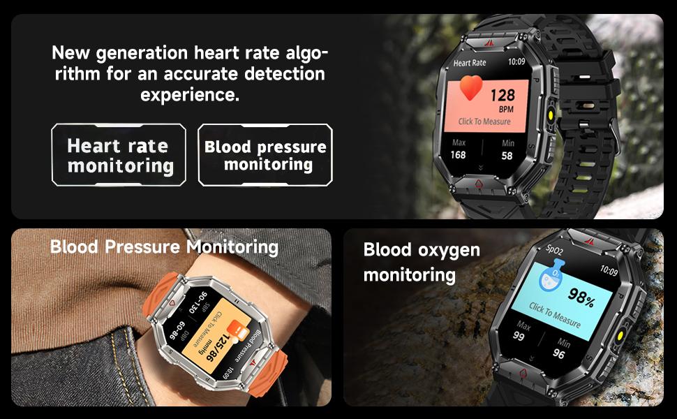 skmei smartwatch dengan fitur senter dan altimeter