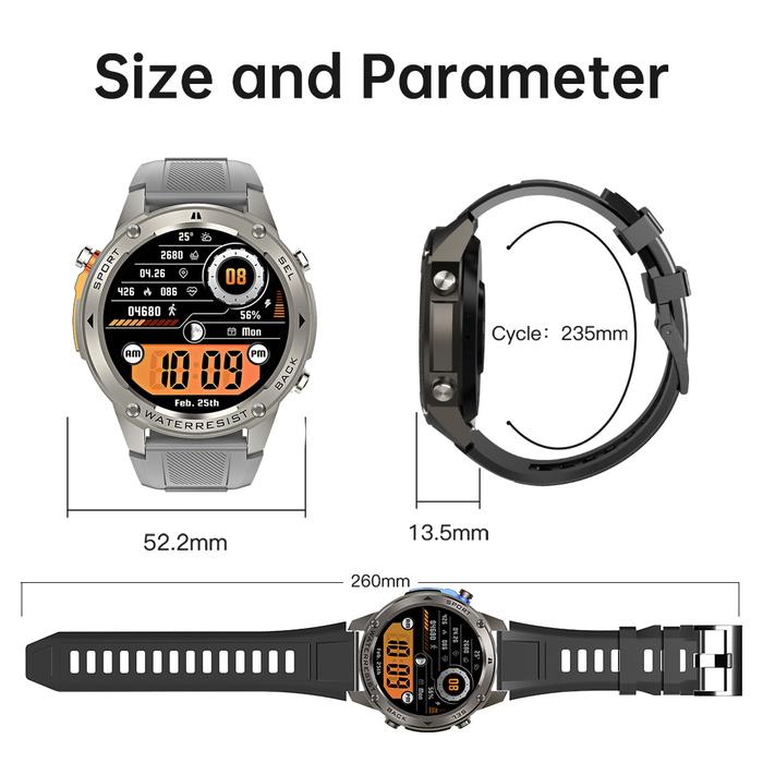 skmei smartwatch dengan pengukuran oksigen darah