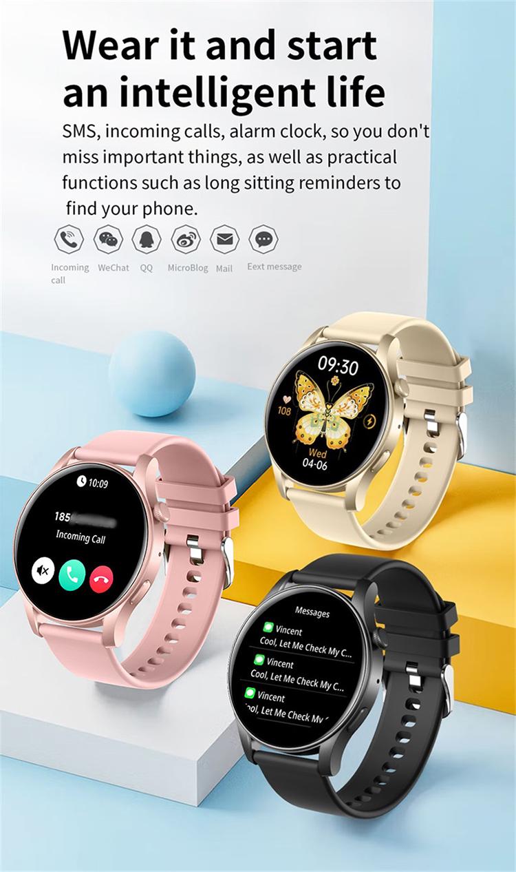 skmei smartwatch layar sentuh jernih dan responsif