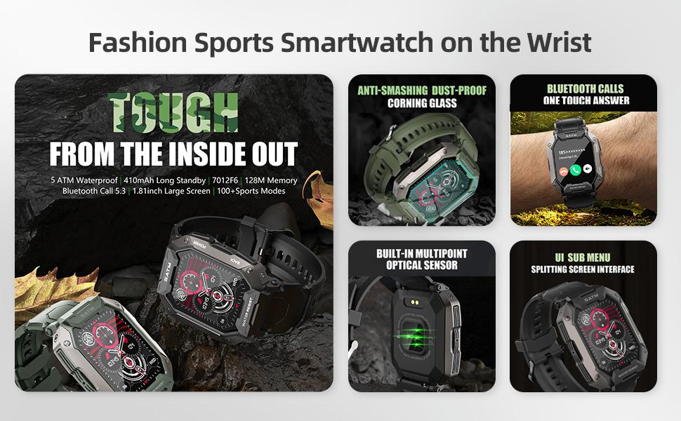 skmei smartwatch pria untuk gym