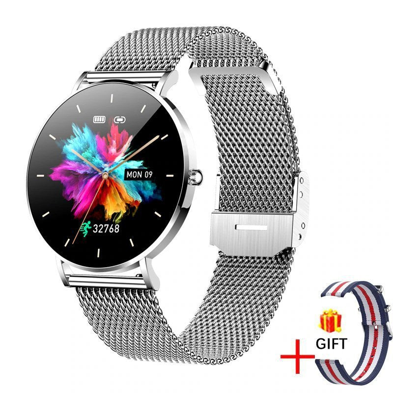 smartwatch bulat dengan monitor kualitas tidur yang akurat
