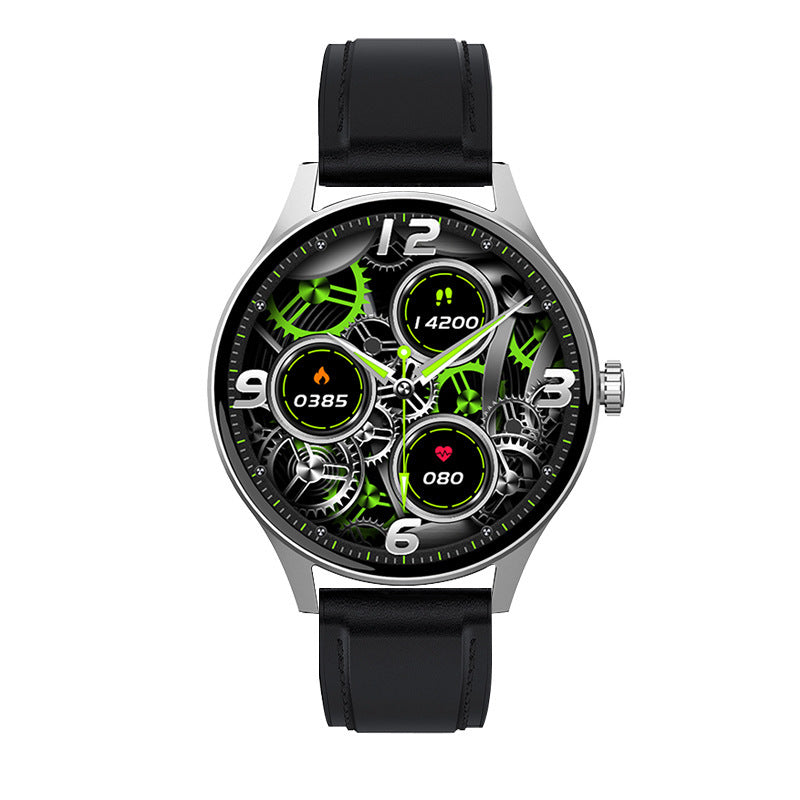 smartwatch bulat dengan pengingat pintar
