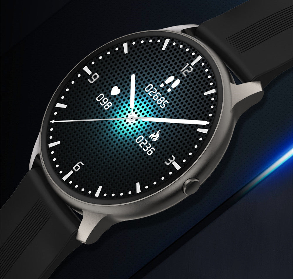 smartwatch bulat untuk fitness dan kebugaran harian