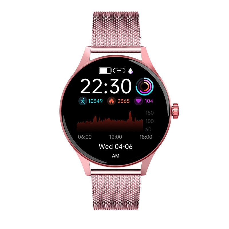 smartwatch bulat untuk memantau kebugaran fisik