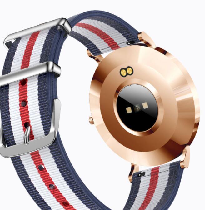 smartwatch bulat untuk memantau stres dan aktivitas fisik