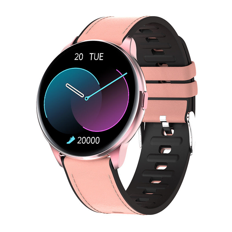 smartwatch pria dengan notifikasi WhatsApp