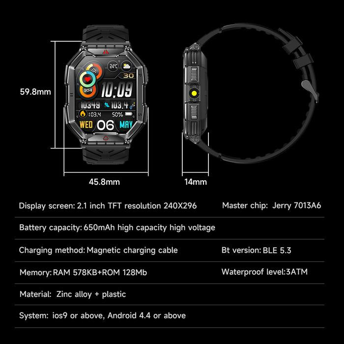 smartwatch skmei dengan fitur bluetooth call untuk komunikasi