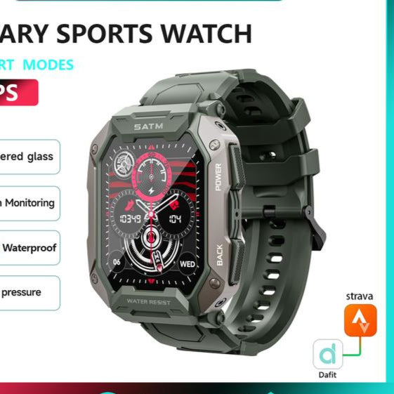 smartwatch skmei military style